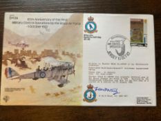 Great War Victoria Cross winner Fred West VC signed DH9 flown Bomber command series RAF cover.