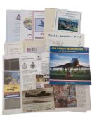 Military collection, 617 Sqd Reunion diner menu, 617 Sqd aircrew association dinner menu, 617 Sqd