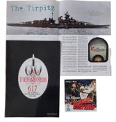 WW2 Collection Colin Cole 617 Sqd and 2 others of the 617 squadron signed 60 years of the Dambusters