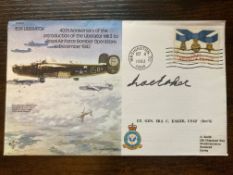 WW2 Lt Gen Ira Eaker signed B24 Liberator bomber cover 1983. General Ira Clarence Eaker (April 13,