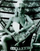 Kim Mills signed 10x8inch black and white photo. Good condition. All autographs come with a