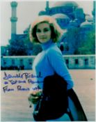 Daniela Bianchi signed 10x8inch colour James Bond photo as Tatiana Romanova. Good condition. All