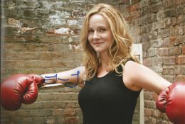Laura Linney signed 12x8 inch colour photo. Good condition Est.