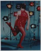 Liza Minnelli signed 10x8 inch colour photo. Good condition Est.