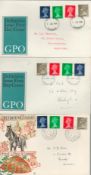 Post Office FDC collection 40+ covers all with stamps and post marks includes New definitive