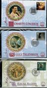 Benham FDC Millenium Countdown collection numbers 1 to 48 all with stamps and post marks. Good