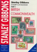 Stamp Collectors British Commonwealth catalogues part 1 and part 2 written by Stanley Gibbons 1999