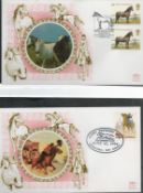 Benham FDC Horses a collection of Commemorative covers over 5 in collection appx. Good condition
