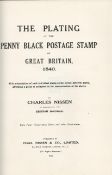 The Plating of the Penny Black Postage Stamp of Great Britain 1840 Hard Back book by Charles Nissen.