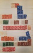 Stamp collection presented in a black Lindner stamp book. Small collection all stamps have post