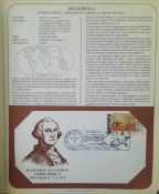 FDC collection International First Day Covers Honouring America's Bicentennial. Good condition Est.
