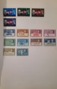 Large Stamp collection of stamps from around the world, presented in The Utile Hinged Leaf Album not