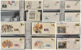 FDC and Stamp collection. FDC collection 30+ cards includes Olympics Centenary, The Orient