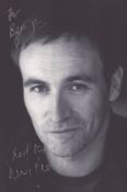 Derek Riddell signed 6x4 inch black and white photo. Dedicated. Good condition Est.