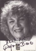 Dagmar Biener signed 6x4 inch black and white promo photo. Good condition Est.