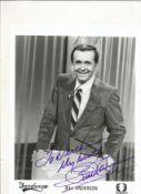 Bill Anderson signed 10x8inch black and white promo photo. Dedicated. Music autograph. Good