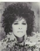 Donna Fargo signed 10x8inch black and white promo photo. Dedicated. Music autograph. Good condition.