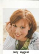 Suzy Bogguss signed 10x8inch colour promo photo. . Music autograph. Good condition. All autographs