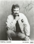Tompall Glaser signed 10x8inch black and white promo photo. Music autograph. Good condition. All