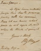 7th Earl of Elgin Thomas Bruce ALS. Good condition. All autographs come with a Certificate of