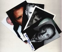 TV and Film collection 6, signed 6x4 inch black and white photos includes Richard Hope, Michael