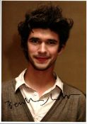 Ben Wishaw signed 12x8inch colour photo. Good condition. All autographs come with a Certificate of