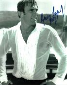 George Lazenby signed 10x8 inch black and white photo. Good condition. All autographs come with a