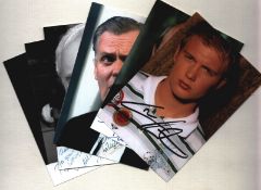 TV and Film collection 6, signed 6x4 inch black and white photos includes Chris Fountain, David