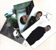 TV and Film collection 6, signed 6x4 inch black and white photos includes Edward Peel, Tom