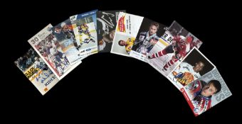 Ice Hockey collection 10, signed assorted promo photos includes great names such as Mike Ridley,