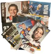 Ice Hockey signed Promo photo collection includes, Anton Ranov, Juhna Riihijarvi, Elia Riva and