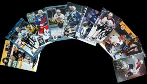 Ice Hockey collection 10, signed trading cards includes great names such as Frank Pietrangelo,
