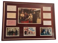 On the Buses 27x19 inch framed and mounted signature display 6 signatures include Anna Karen, Reg
