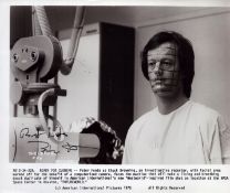 Peter Fonda signed Futureworld 10x8 inch black and white movie still photo. Good condition. All