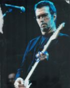 Eric Clapton signed 10x8 inch colour photo. Good condition. All autographs come with a Certificate