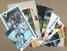 Ice Hockey collection 10, signed assorted colour promo photos includes great names such as Nikolai
