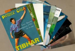 Tennis Collection 10, assorted promo photos and signature piece includes good names such as