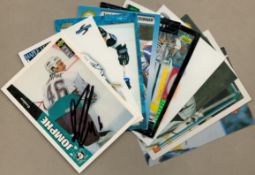 Ice Hockey signed trading card collection includes 10, great names such as Sami Kapanen, Valeri