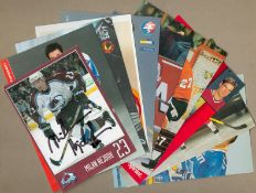 Ice Hockey collection 10, signed assorted colour promo photos includes great names such as Milan