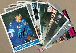 Ice Hockey collection 10, signed 6x4inch colour promo photos includes great names such as Fah