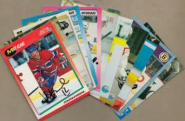 Ice Hockey signed trading card collection includes 10, great names such as Mark Eaton, Gord Hynes,