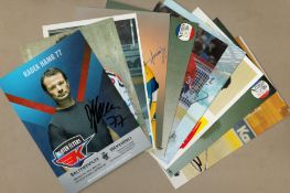 Ice Hockey collection 10, signed 6x4inch colour promo photos includes great names such as Fabian