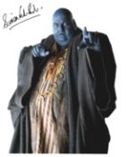 Simon Fisher Becker signed 10x8inch Dr Who colour photo. Good condition Est.