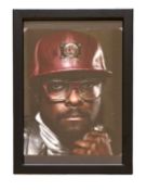 Will.i.am signed 13x10inch overall framed colour photo. Good condition. All autographs come with a