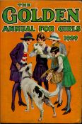 The Golden Annual for Girls, published by the Amalgamated Press, London. 1929. Fine condition in