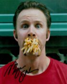 Morgan Spurlock signed 10x8inch colour photo. Good condition. All autographs come with a Certificate