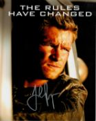 Jack Reynor signed 10x8inch colour promo photo. Good condition. All autographs come with a