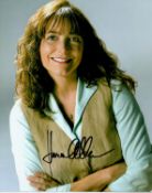 Karen Allen signed 10x8inch colour photo. Good condition. All autographs come with a Certificate