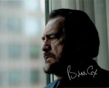 Brian Cox signed 10x8inch colour photo. Good condition. All autographs come with a Certificate of