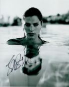 Lake Bell signed 10x8inch black and white photo. Good condition. All autographs come with a